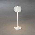 Lampe Capri Aluminium - 1 ampoule - Blanc - 10 x 36 cm
