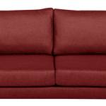 Sofa Thegra II (3-Sitzer) Flachgewebe - Bordeaux