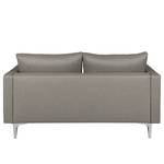 Sofa Theza I (2-Sitzer) Flachgewebe - Silber