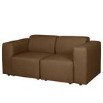 Sofa Thire I (2-Sitzer) Flachgewebe - Schokolade/ Braun