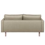 Sofa Thegra I (2-Sitzer) Flachgewebe - Sahara