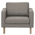 Fauteuil Thanville vlakweefsel - Zilver