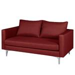 Sofa Theza I (2-Sitzer) Flachgewebe - Bordeaux