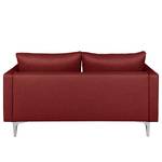 Sofa Theza I (2-Sitzer) Flachgewebe - Bordeaux