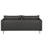 Sofa Theza II (3-Sitzer) Flachgewebe - Anthrazit