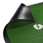 Paillasson Yeux de chat Tissu mélangé - Vert - 60 x 40 cm
