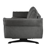 Schlafsofa Kallaste mit Matratze Flachgewebe - Grau - Breite: 192 cm