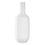 Vase Milano IV Farbglas - Weiß - Weiß