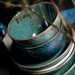 Frühstücksteller Matera (6er-Set) Keramik - Blau