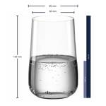 Drinkglas Brunelli (set van 6) transparant - 530 ml