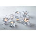 Waxinelichthouder Volare (set van 6) transparant glas