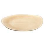 Keramisch bord Noli (set van 6) keramiek - beige - 23 x 17 cm - Beige