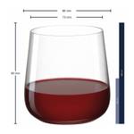 Trinkglas Brunelli (6er-Set) Transparent - 400 ml