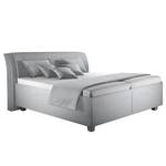 Gestoffeerd bed Sagadi Zilver - 200 x 200cm - H4 hard