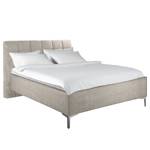 Gestoffeerd bed Janeda Crème - 140 x 200cm