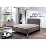 Gestoffeerd bed Riobamba Modder - 160 x 200cm