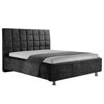 Gestoffeerd bed Valdrome Antraciet - 160 x 200cm