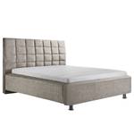 Gestoffeerd bed Valdrome Crème - 140 x 200cm