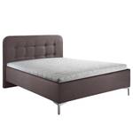 Gestoffeerd bed Riobamba Modder - 140 x 200cm