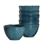 Keramikgeschirr-Set Matera (24-teilig) Keramik - Blau