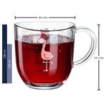 Tasses Bambini Flamant rose (lot de 6) Multicolore - 280 ml