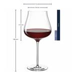 Bordeauxglas Brunelli (set van 6) transparant - 770 ml