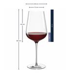 Rodewijnglas Brunelli (set van 6) transparant - 740 ml