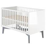 Babyzimmer-Set Retro 2 I (2-teilig) Weiß - Holzwerkstoff