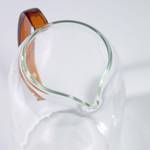 Glazen kan Coralie transparant glas - transparant