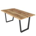 Table Maimon Largeur : 160 cm - Trapézoïdal - Bord d'arbre