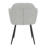 Chaises à accoudoirs Turtola (lot de 2) Gris lumineux