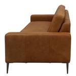 Sofa Suzette I (2-Sitzer) Echtleder - Echtleder Arelia: Cognac