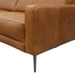 Sofa Suzette I (2-Sitzer) Echtleder - Echtleder Arelia: Cognac