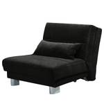 Fauteuil convertible Rakir Microfibre - Microfibre Enza: Noir