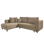 Ecksofa Sulka Microfaser Enza: Hellbeige