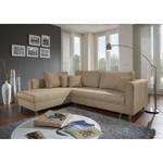 Ecksofa Sulka Microfaser Enza: Hellbeige