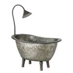 Cache-pots Wanne (lot de 2) Zinc - Gris