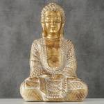 Figur Buddha Jarven Kunstharz - Gold