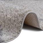 Hoogpolig vloerkleed Hervanta kunstvezels - Crèmekleurig/Grijs - 200 x 280 cm