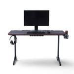 Bureau gamer Max1 Imitation fibre de carbone / Noir