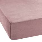 Drap-housse en flanelle Vindum Coton - Rose vieilli - 160 x 200 cm