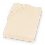 Drap-housse en flanelle Refibra Coton / Lyocell - Crème - 90 x 200 cm