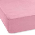 Drap-housse en flanelle Refibra Coton / Lyocell - Rose vieilli - 180 x 200 cm