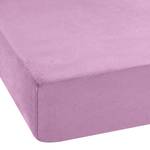 Drap-housse en flanelle Vindum Coton - Lilas - 180 x 200 cm