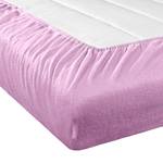 Drap-housse en flanelle Vindum Coton - Lilas - 180 x 200 cm