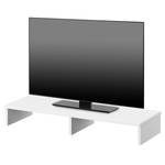 Support TV Fly Blanc - Bois manufacturé - 34 x 13 x 89 cm