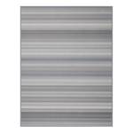 Plaid Lines Tissu mélangé - Gris - 180 x 220 cm