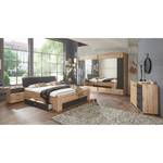 Bedlade Coventry (set van 2) Grijs - Plaatmateriaal - 141 x 20 x 61 cm