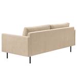 3-Sitzer Sofa LANDOS Webstoff Velia: Cappuccino