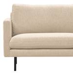 3-Sitzer Sofa LANDOS Webstoff Velia: Cappuccino